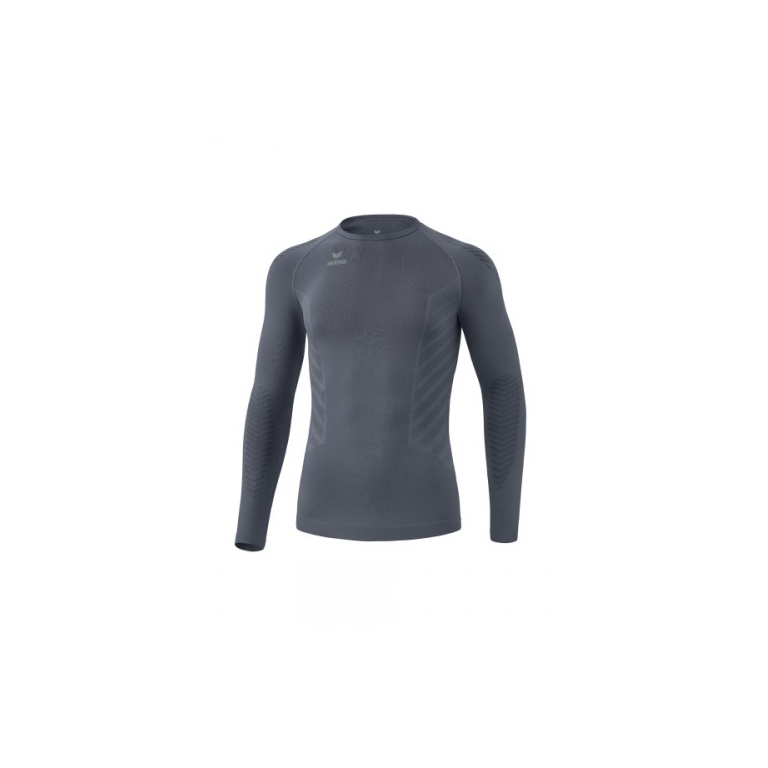 Erima Bielizna Funkcyjna Longsleeve Athletic Okrągły Dekolt (bezszwowa) szara Męska